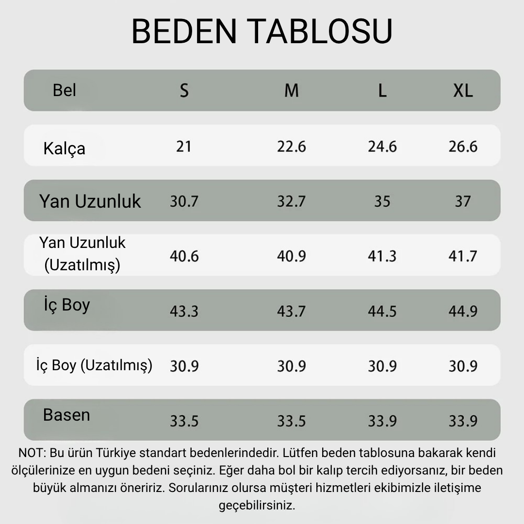Kalça ve Bel Şekillendirici Flared Tayt Pantolon