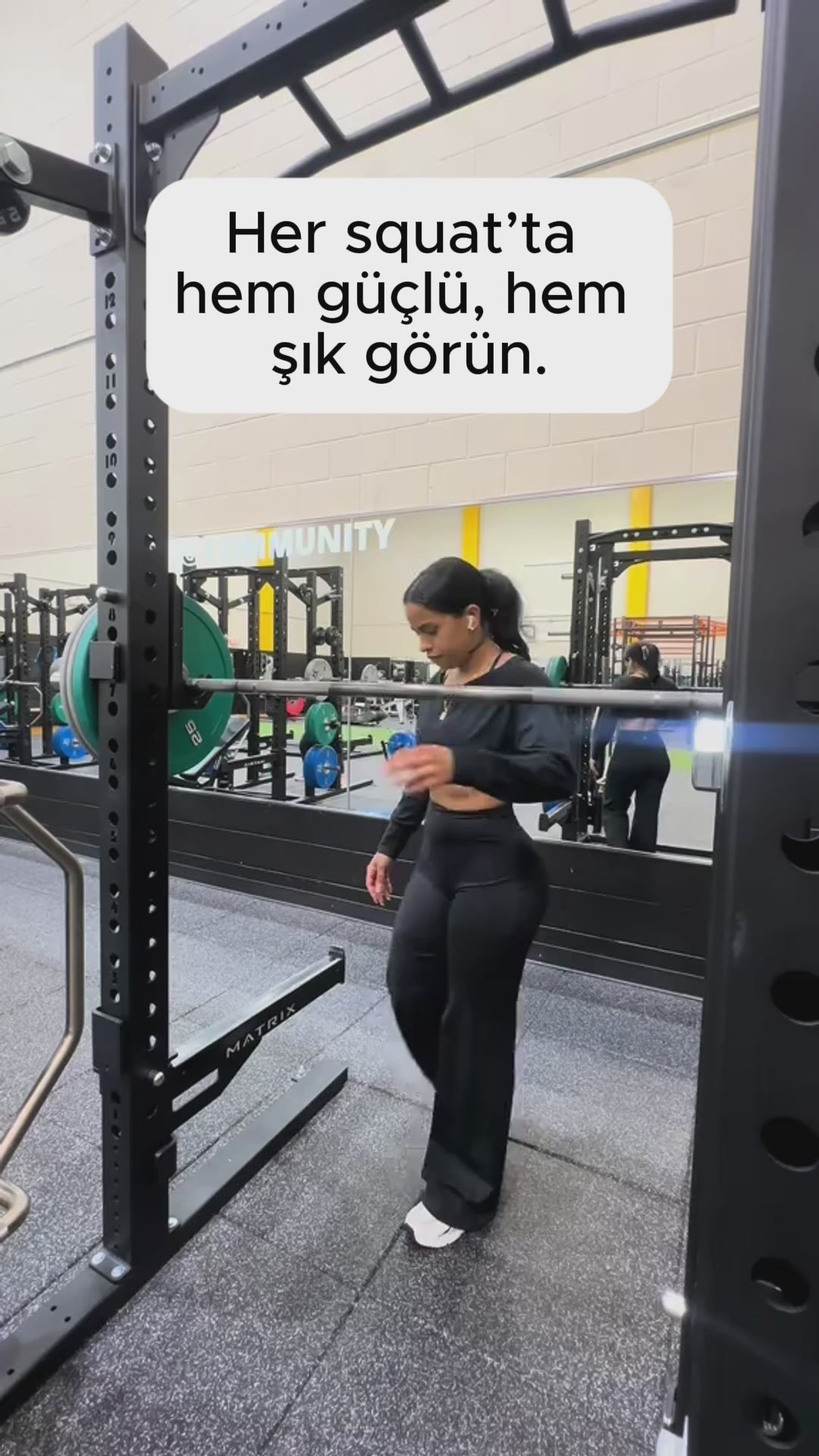 Kalça ve Bel Şekillendirici Flared Tayt Pantolon video